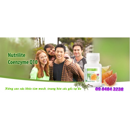 Coenzyme Q10 Complex Thực phẩm chức năng viên nang mềm Nutrilite 