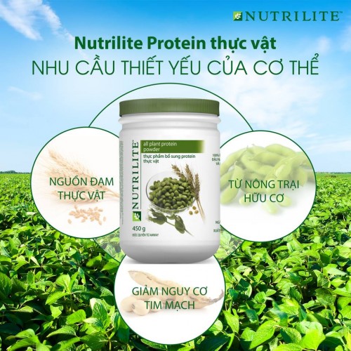 Protein thực vật Amway Thực phẩm bảo vệ sức khỏe Nutrilite 