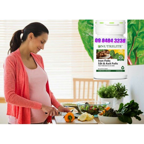 Sắt và A-xít folic Nutrilite Thực phẩm bảo vệ sức khỏe