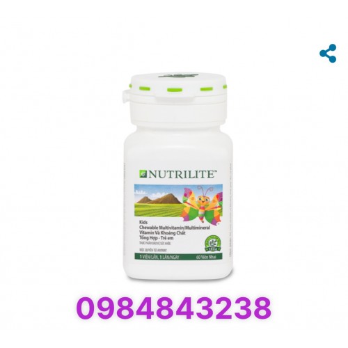 Vitamin & Khoáng chất tổng hợp  (Viên Gấu) cho trẻ em thực phẩm bảo vệ sức khỏe Nutrilite Amway