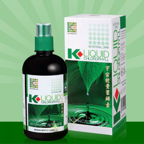 Nước Diệp Lục K Liquid Chlorophyll K-Link bổ sung chất xơ & một số vitamin, trị chứng táo bón