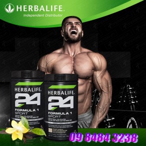 Herbalife Fomular Sport 1 hương vani dinh dưỡng cho vận động viên hoặc tập thể hình